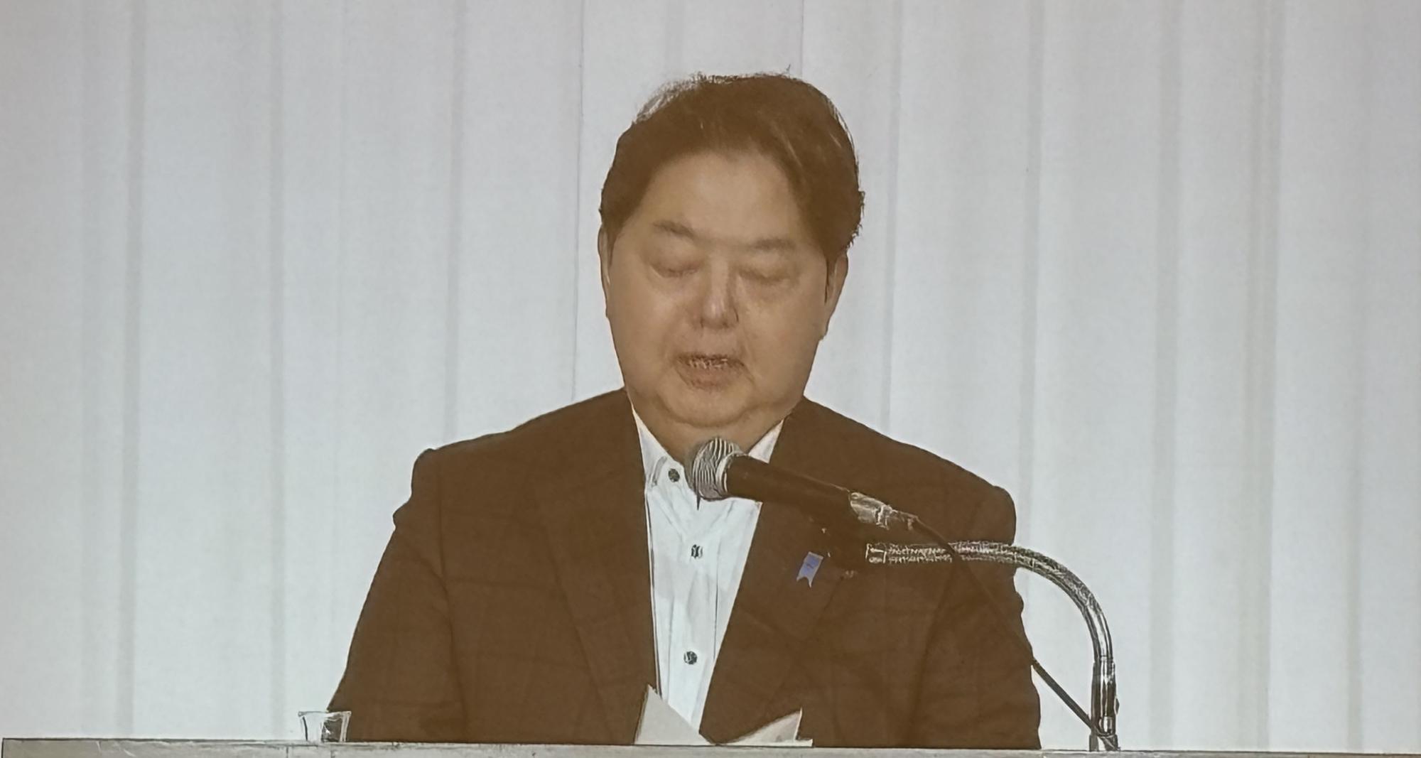 林総務大臣挨拶