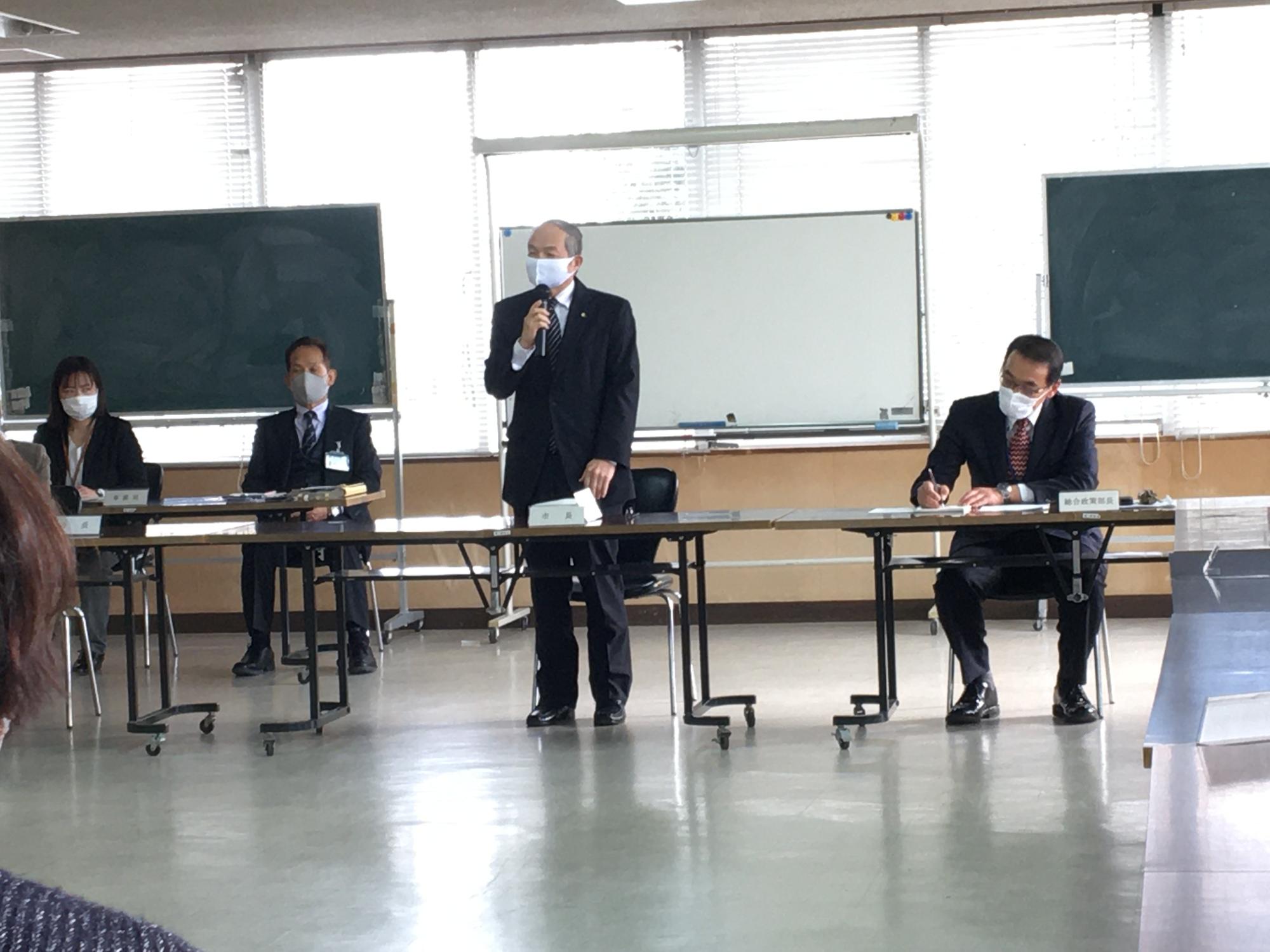 橋本市女性会議市長との懇談会