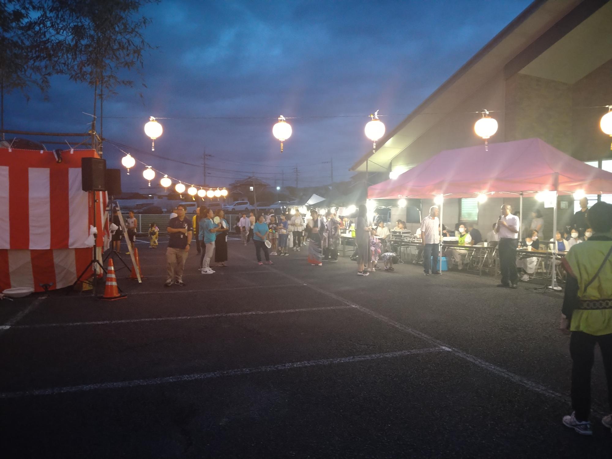 恋野地区公民館盆踊り大会