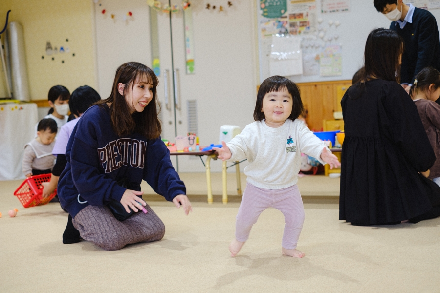 のびのびひろば開催中の様子