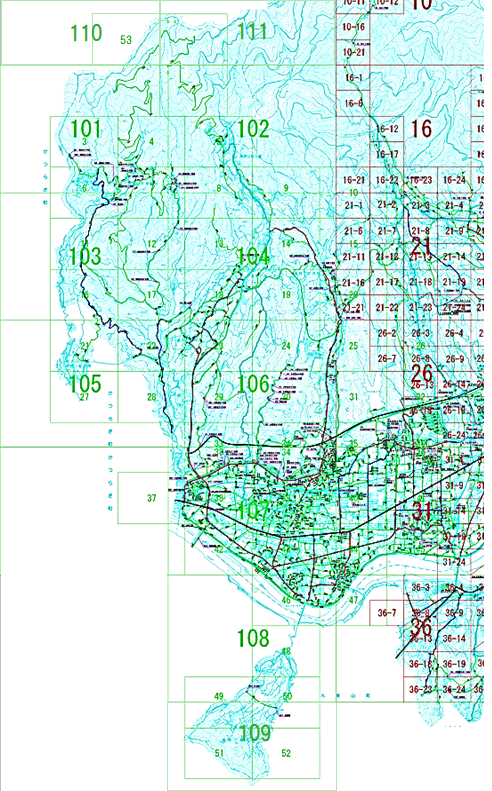 図郭4 路線網図選択用