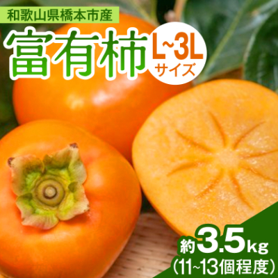 ケーズファーム 富有柿 11~13個入 約3.5kg