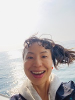 橋田さんが笑っている画像