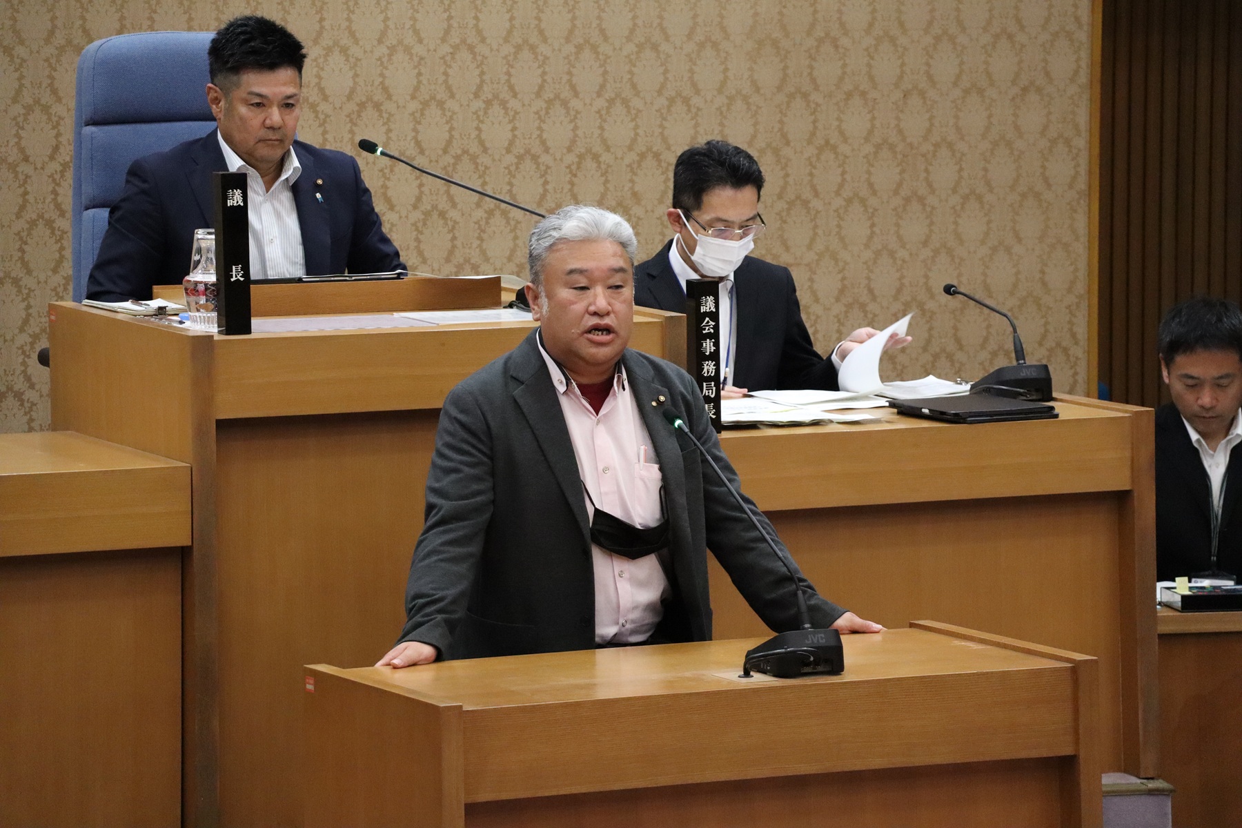 田中博晃　新議長