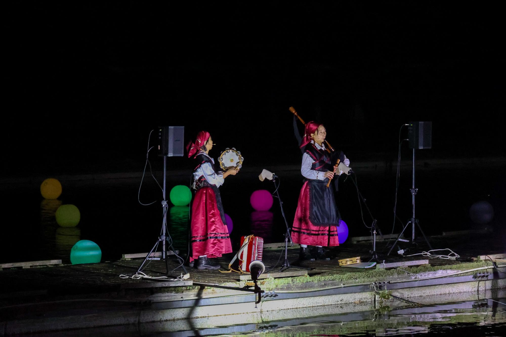 ちびっこ 釣り体験＆夜店
