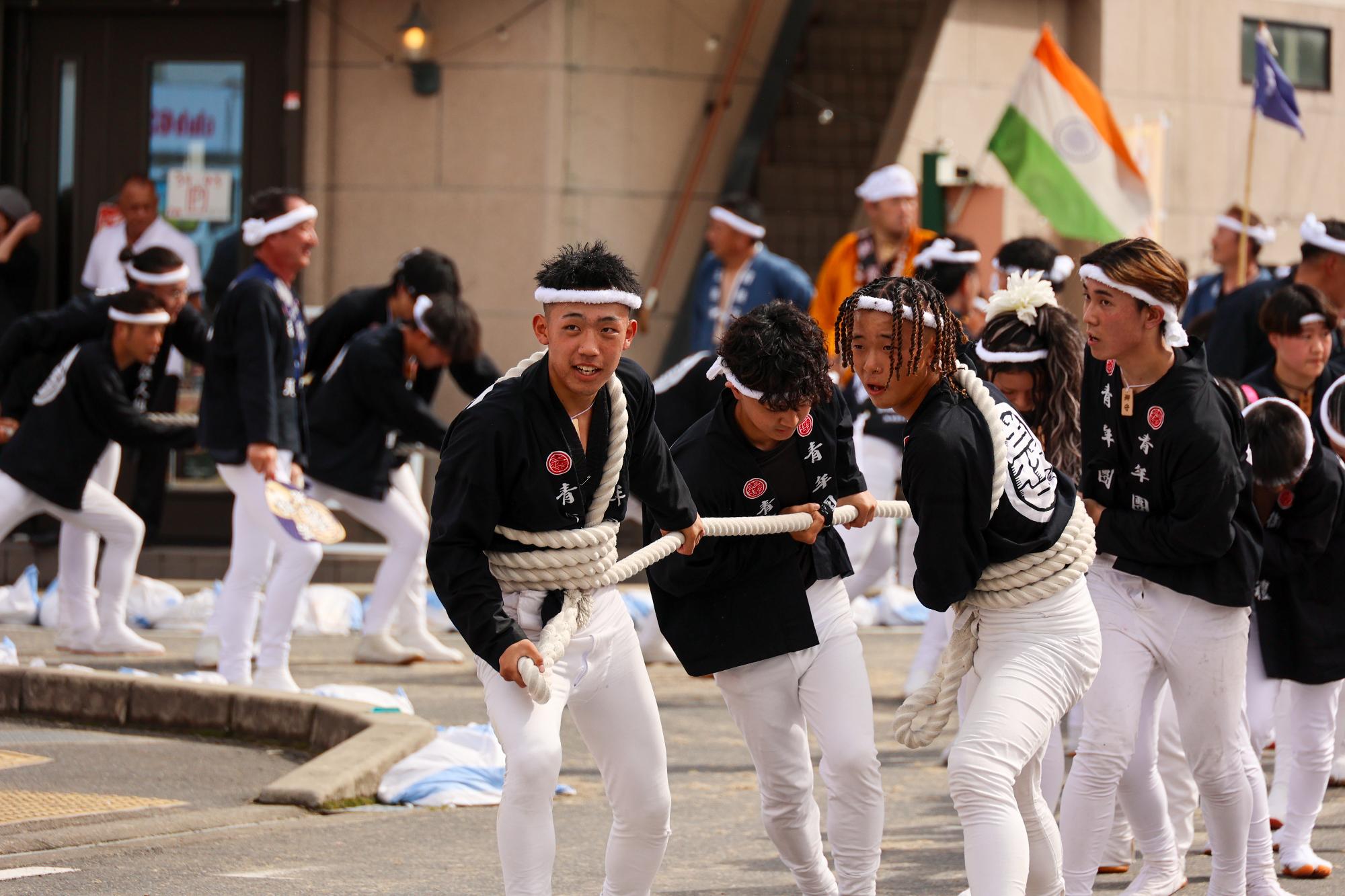 秋祭りだんじりパレード