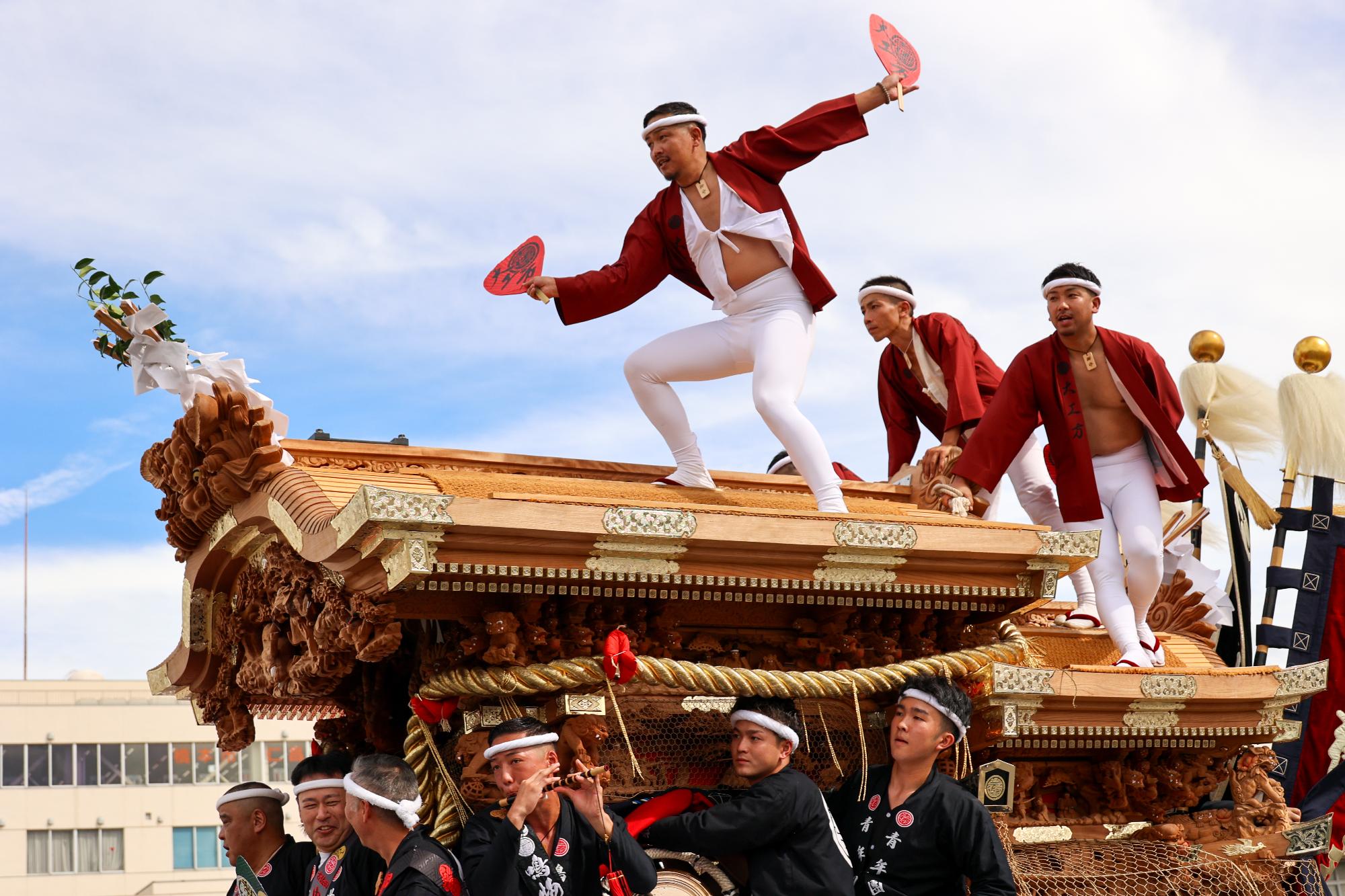秋祭りだんじりパレード