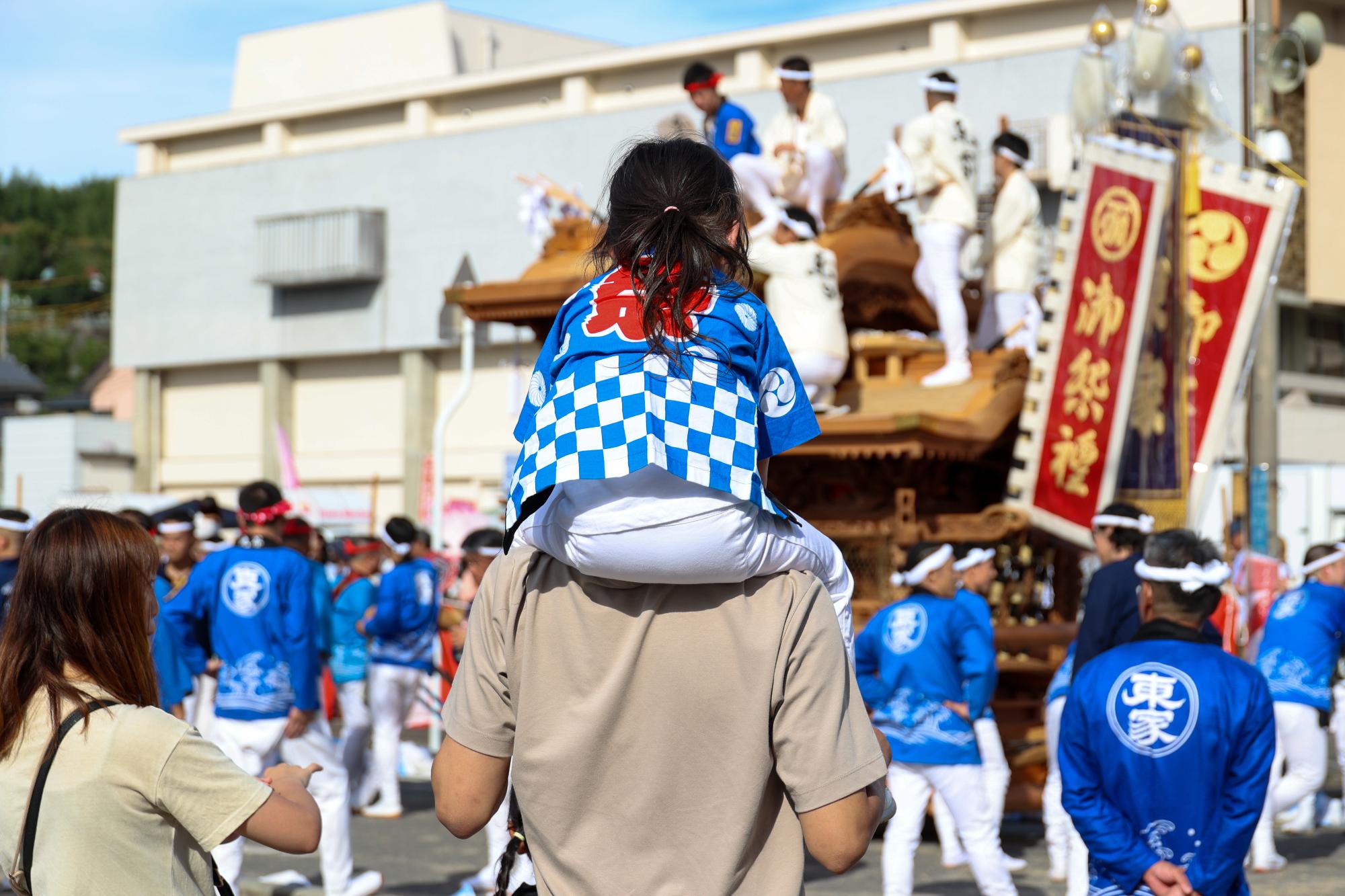 秋祭りだんじりパレード