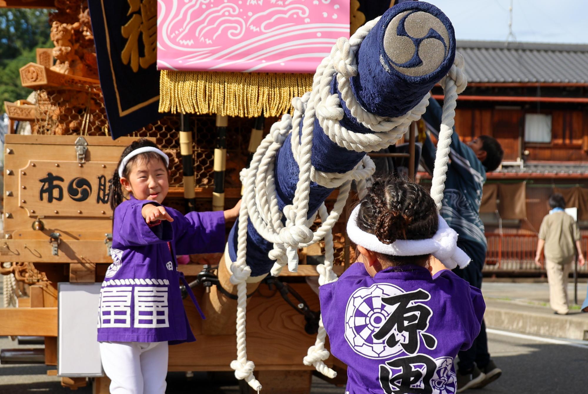 秋祭りだんじりパレード