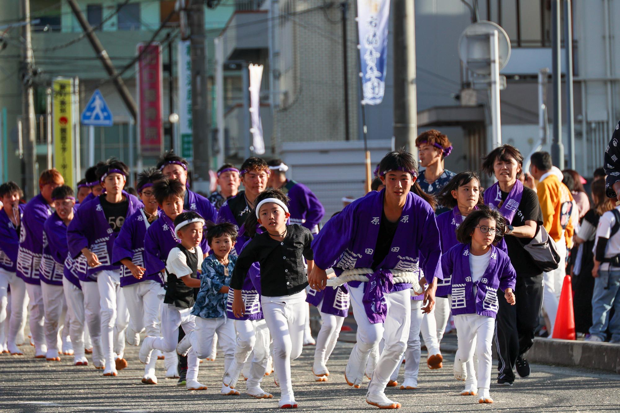 秋祭りだんじりパレード
