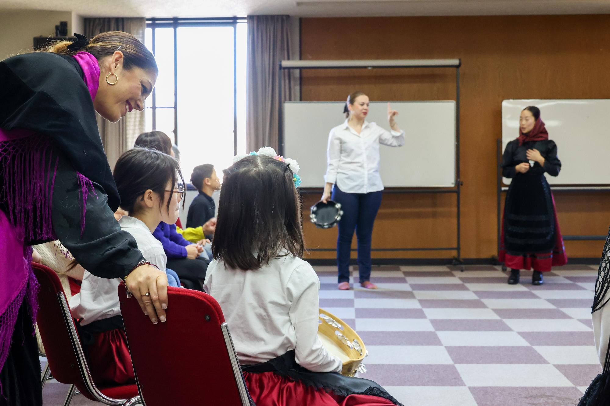 ワークショップ楽器体験