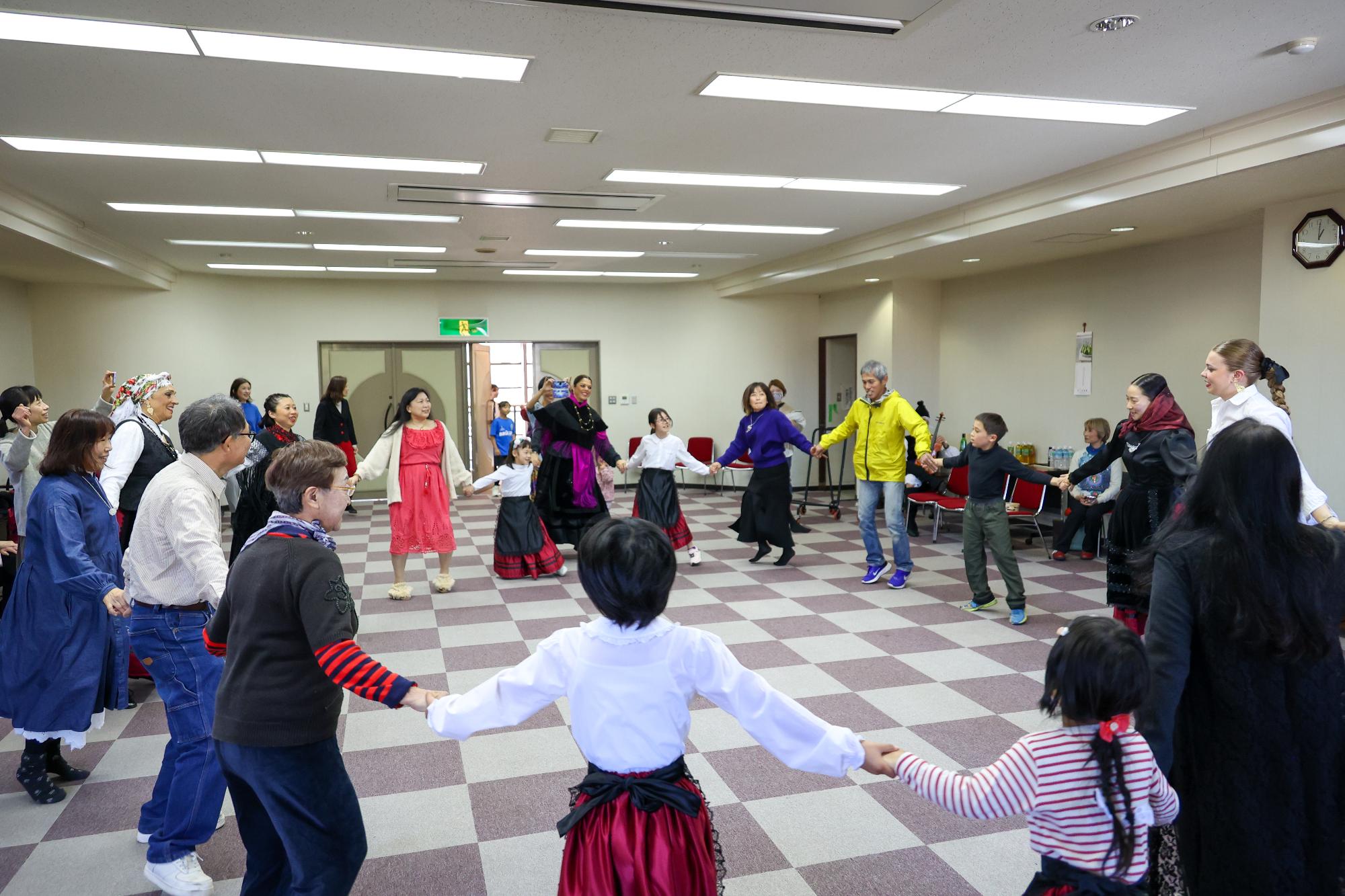 ワークショップ楽器体験