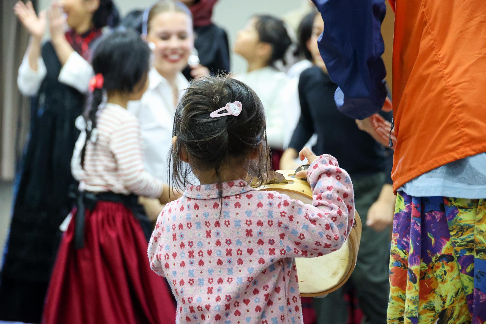 ワークショップ楽器体験