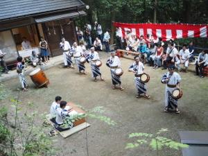 県指定無形文化財「嵯峨谷の神踊り」_写真2