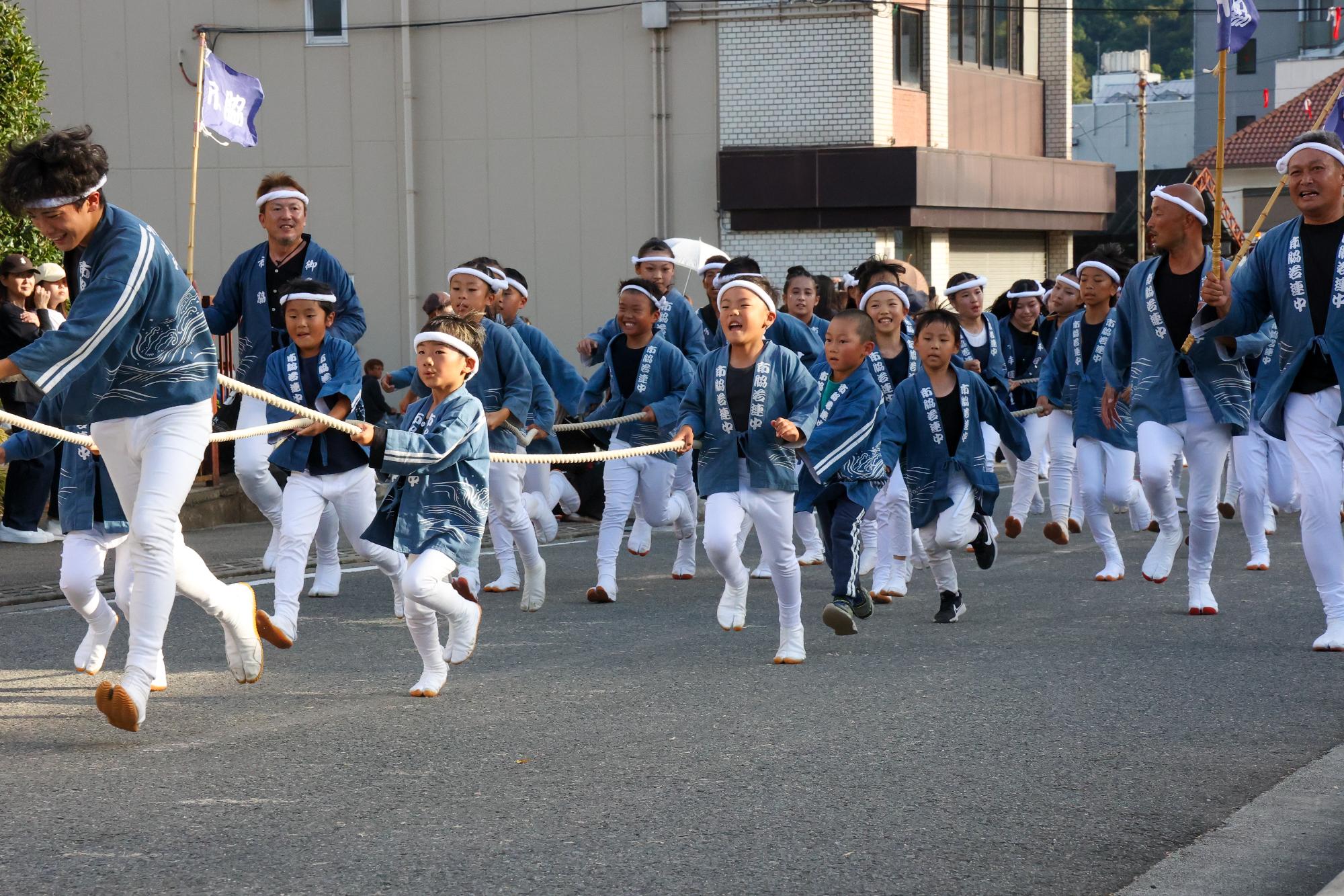 秋祭りだんじりパレード