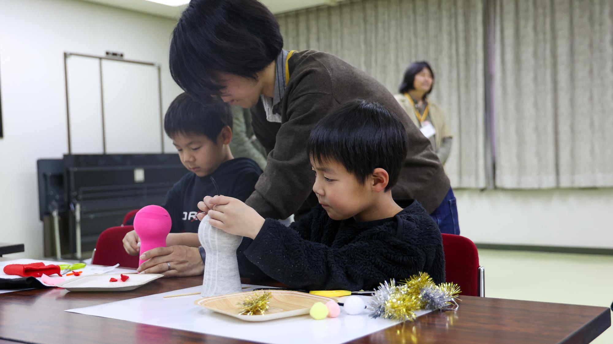 人形づくりワークショップ