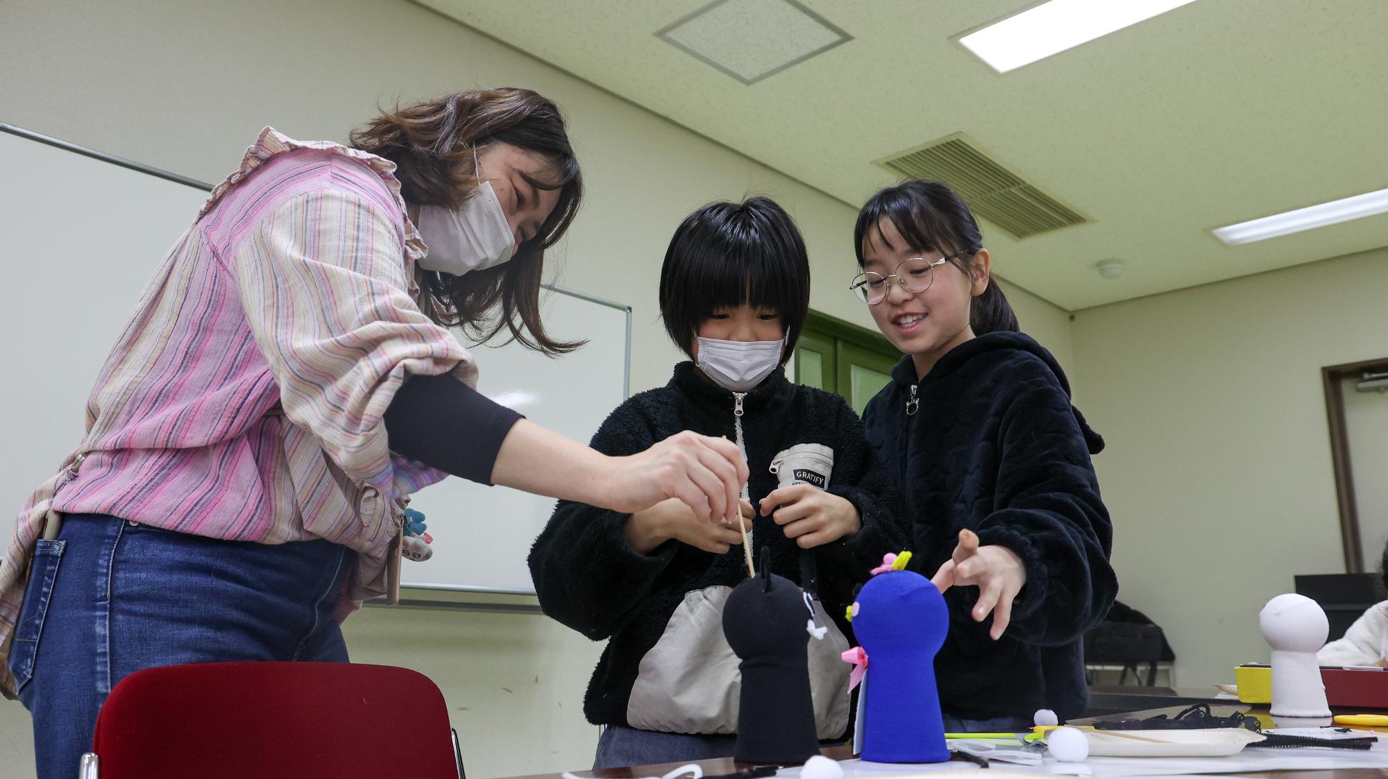 人形づくりワークショップ