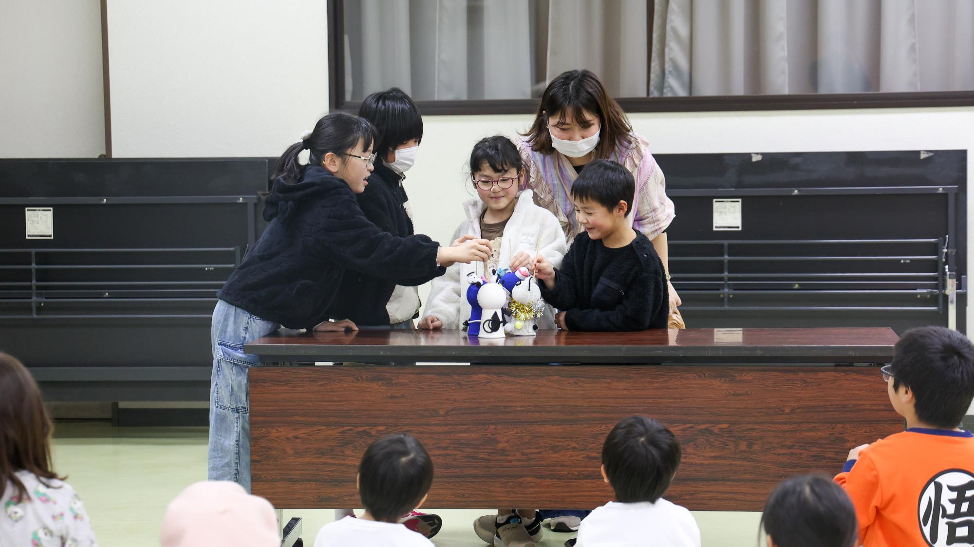 人形づくりワークショップ