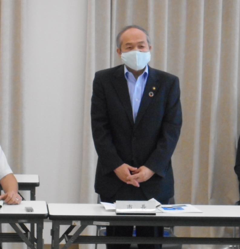 第55回橋本都市計画事業整理審議会市長挨拶