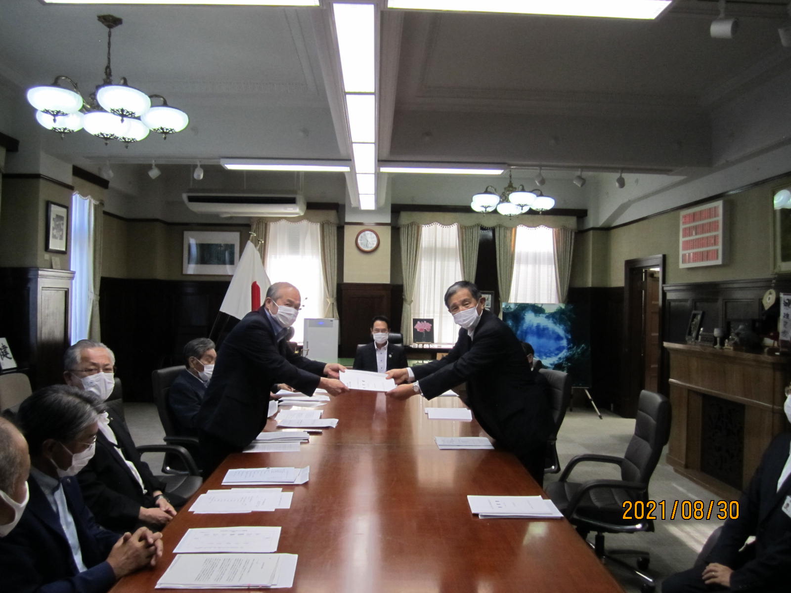 和歌山県市長会県知事要望