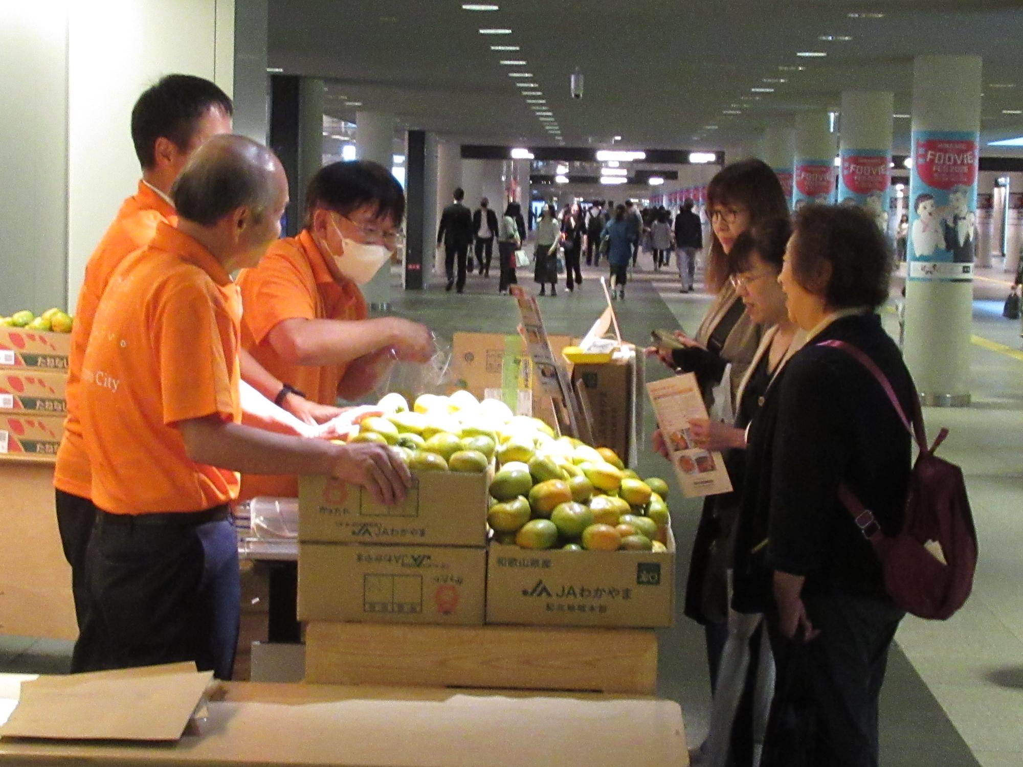 北海道トップセールス