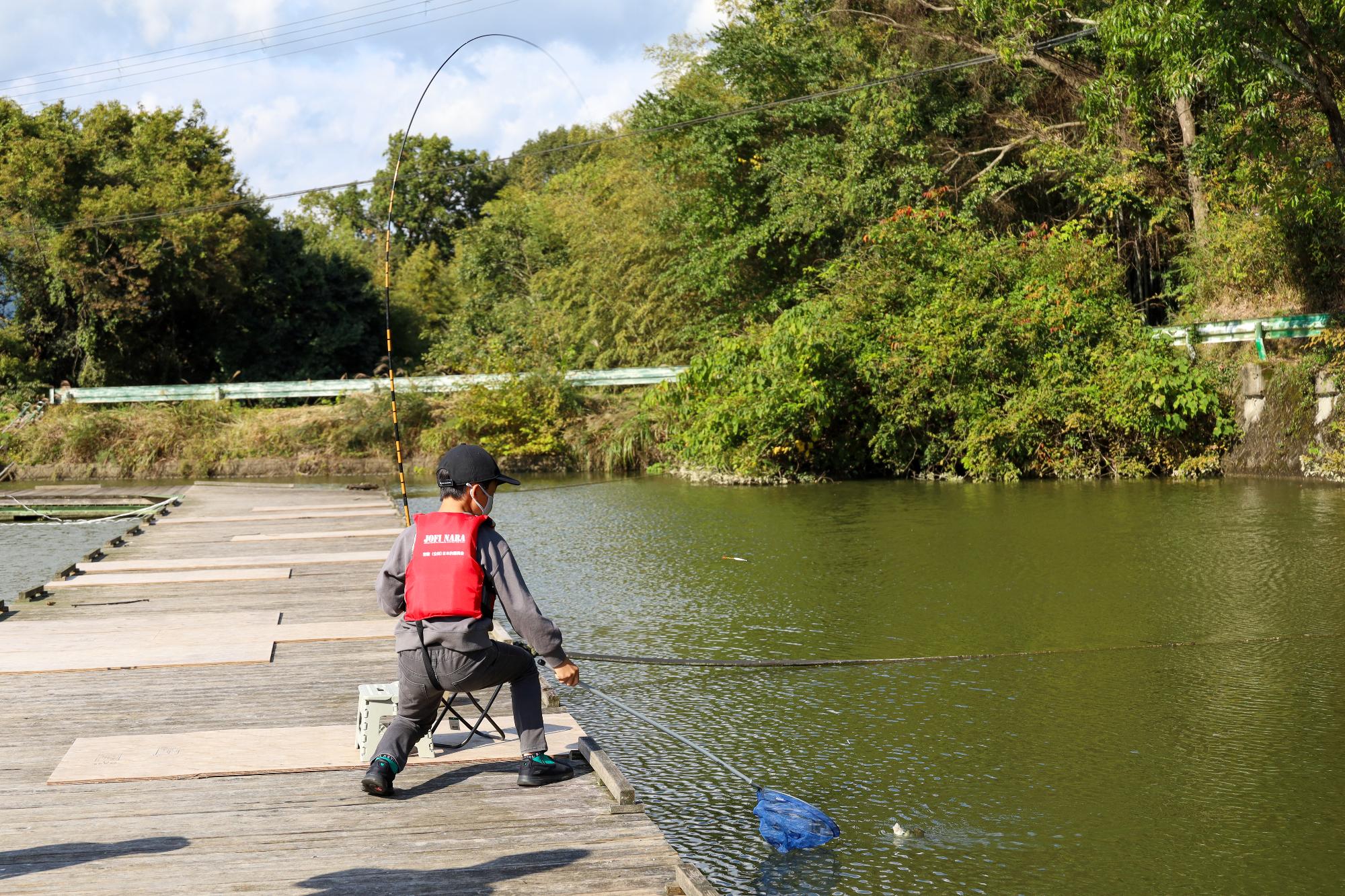 ちびっこ 釣り体験＆夜店