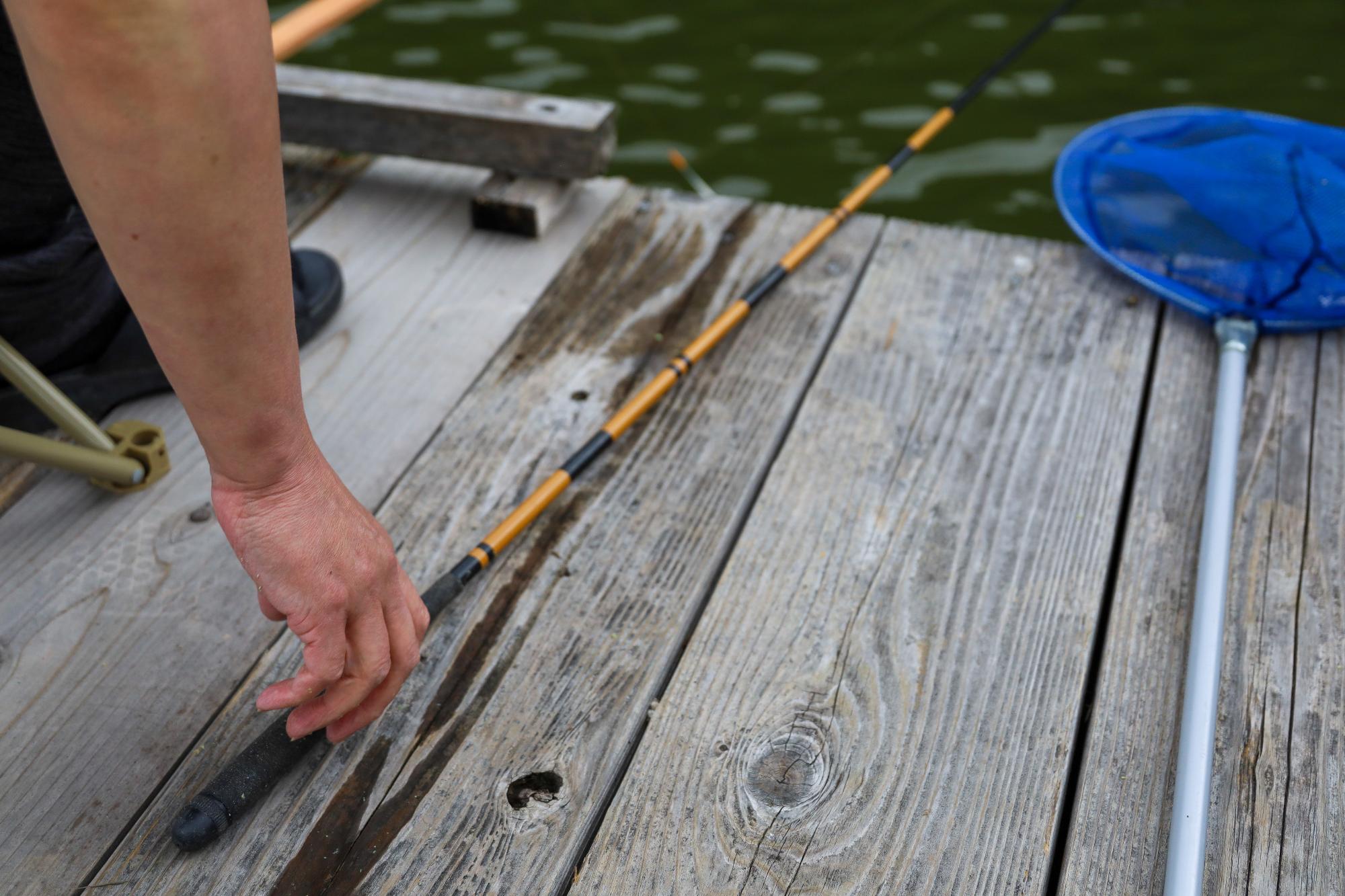 ちびっこ 釣り体験＆夜店