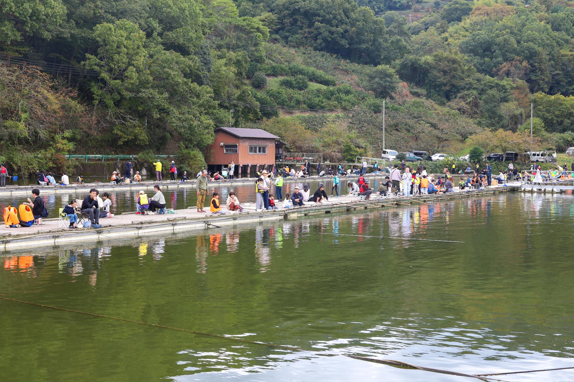 ちびっこ 釣り体験＆夜店