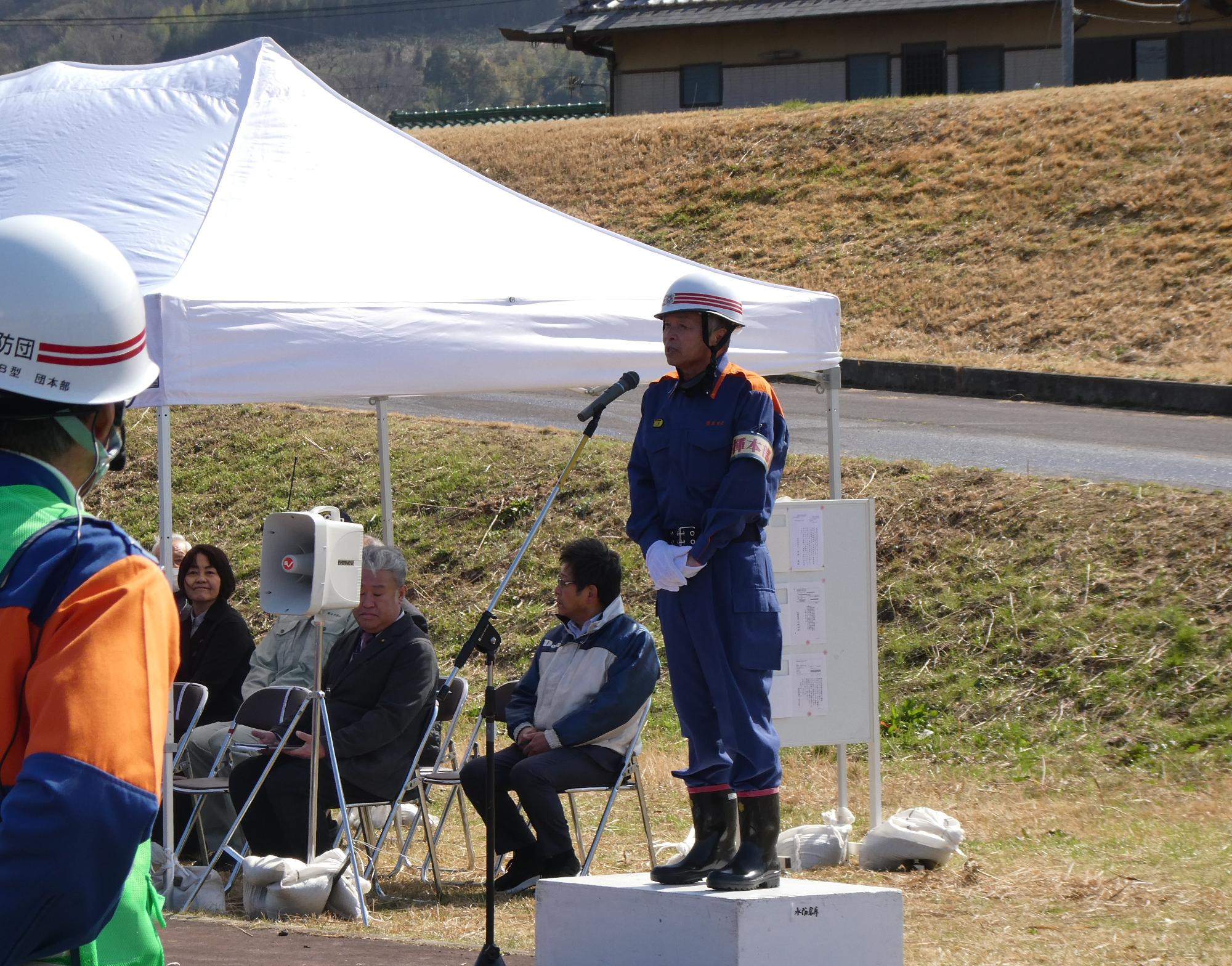 橋本市消防総合訓練