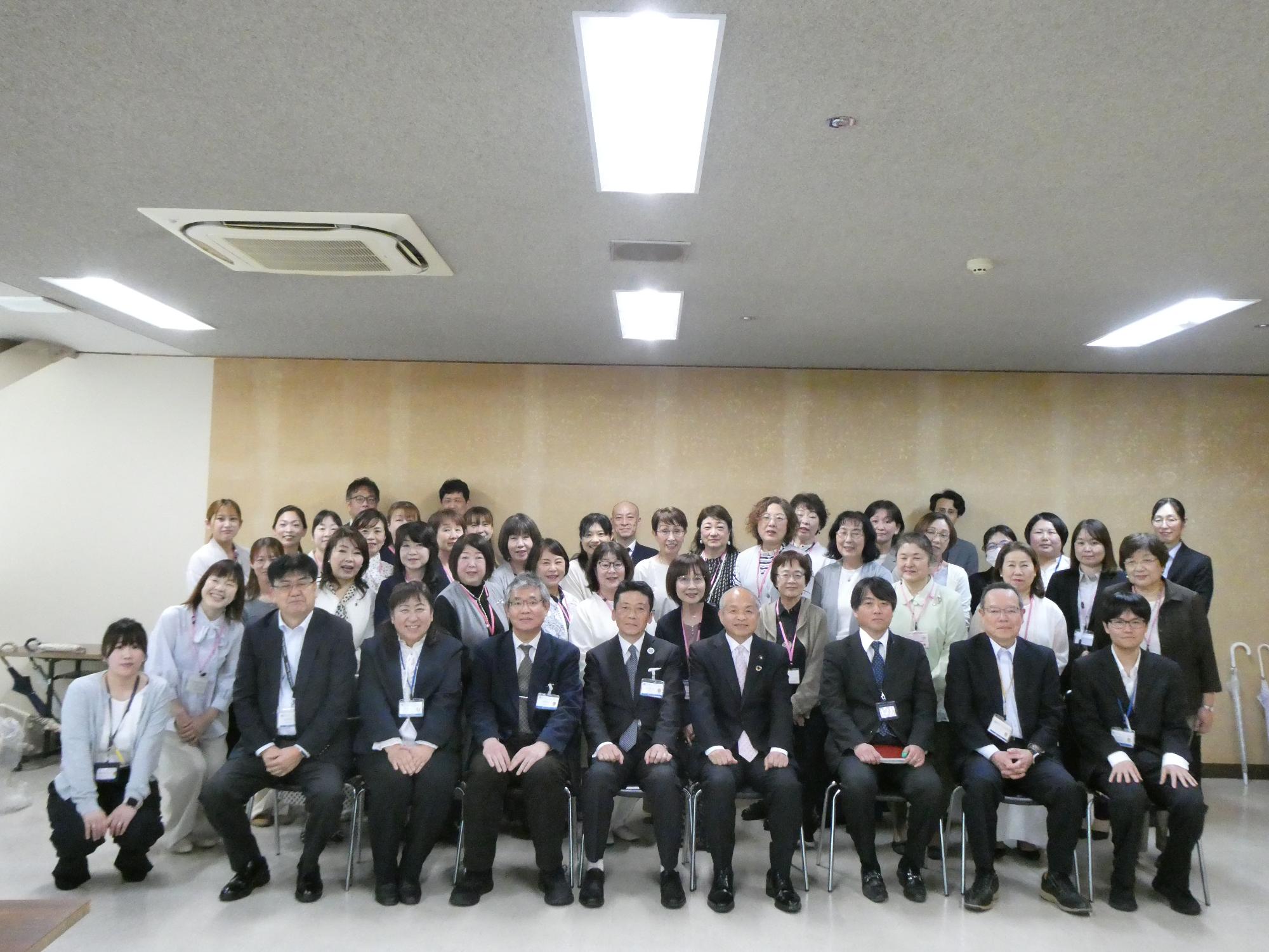 ヘスティア委嘱式記念撮影