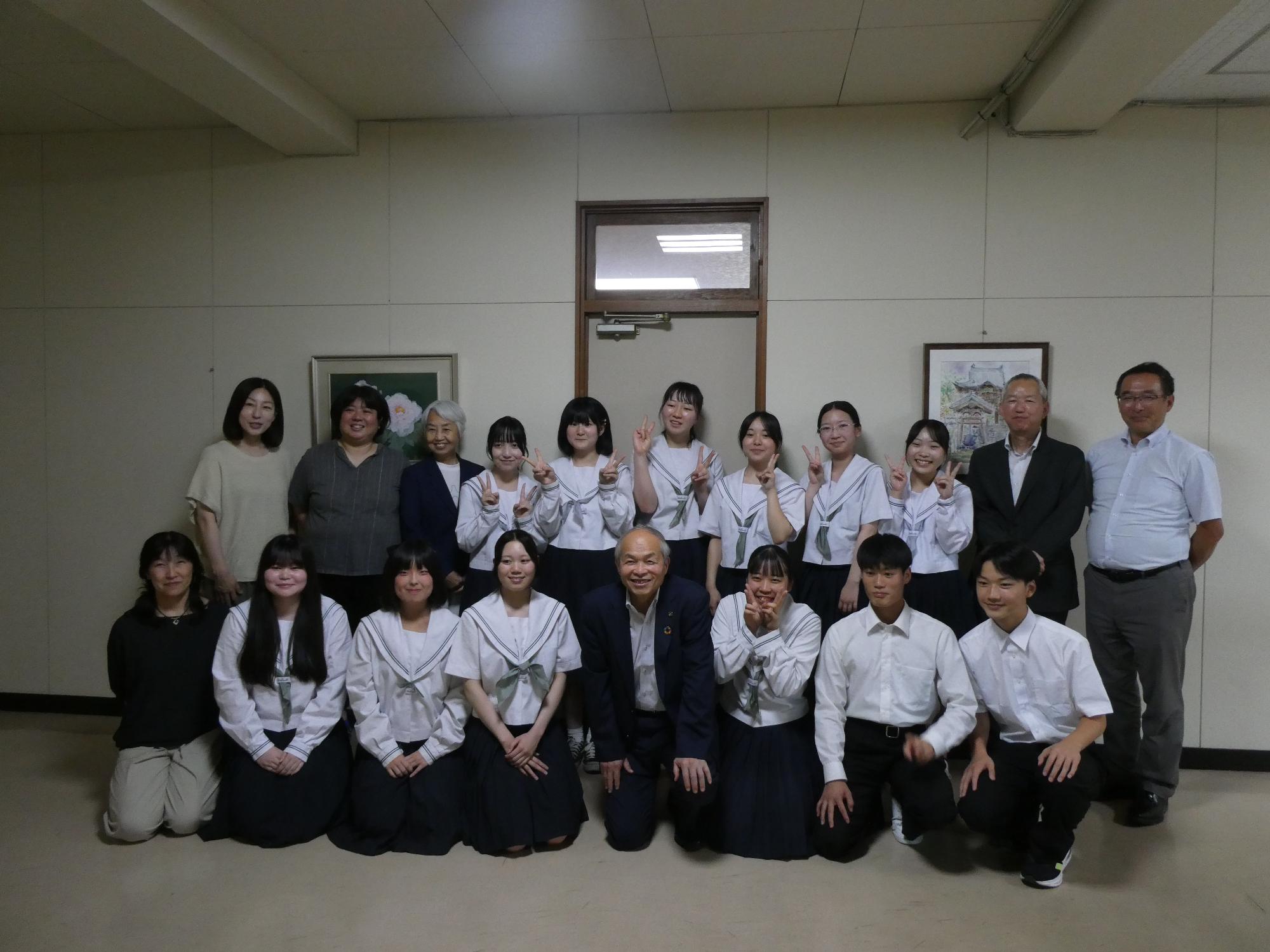 橋本高校全国大会激励会