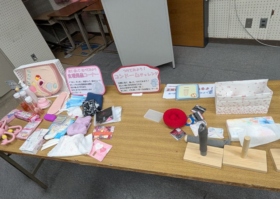 中学生向け「いのちを育む授業」風景