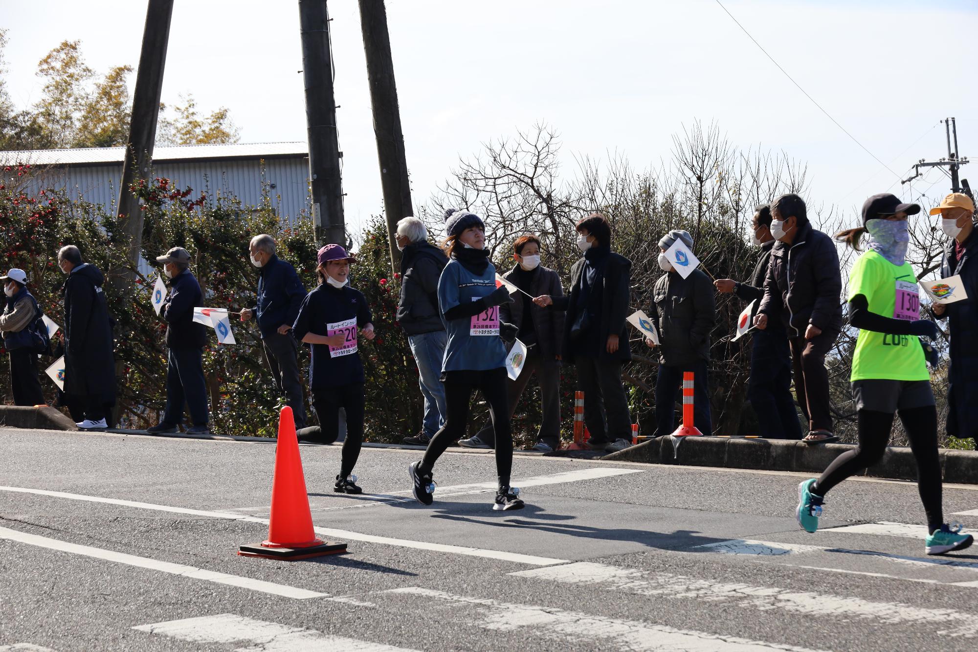 橋本マラソン沿道応援