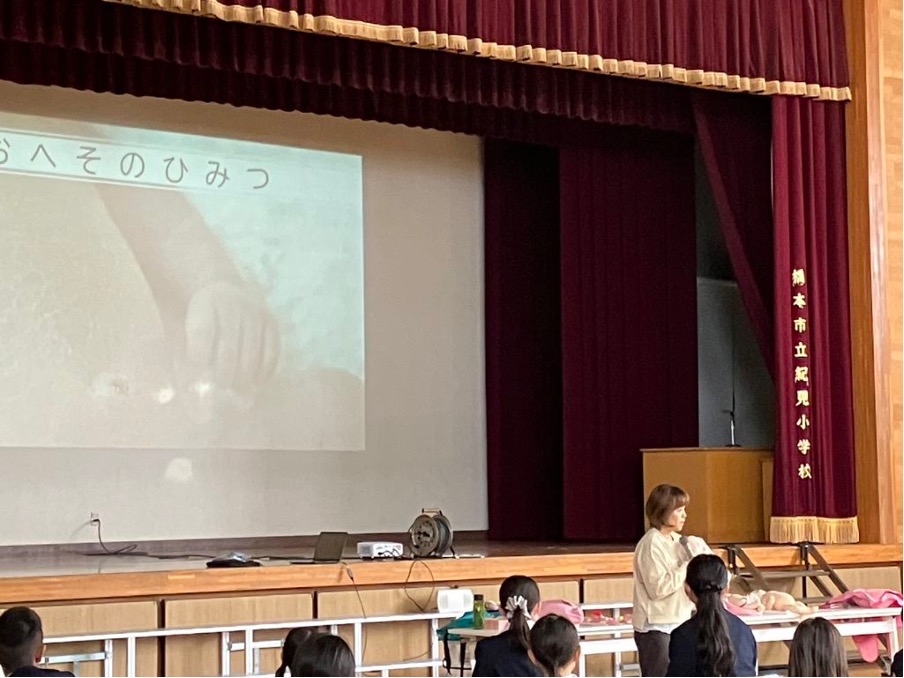 いのちを育む授業の様子