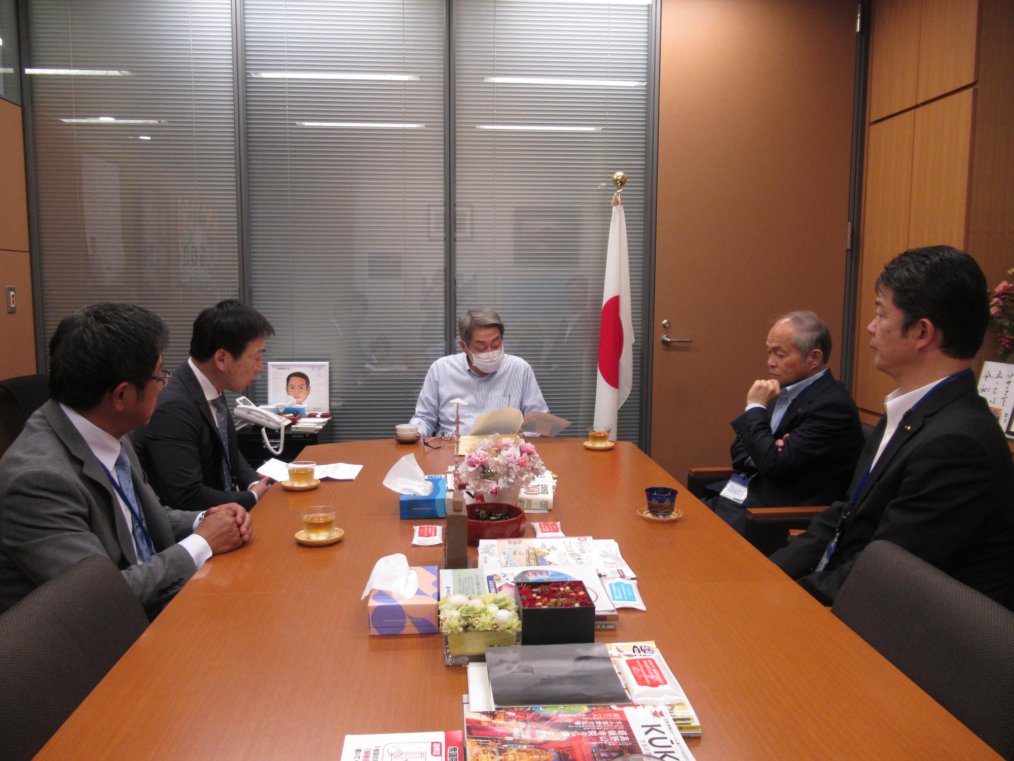 石田衆議院議員要望活動