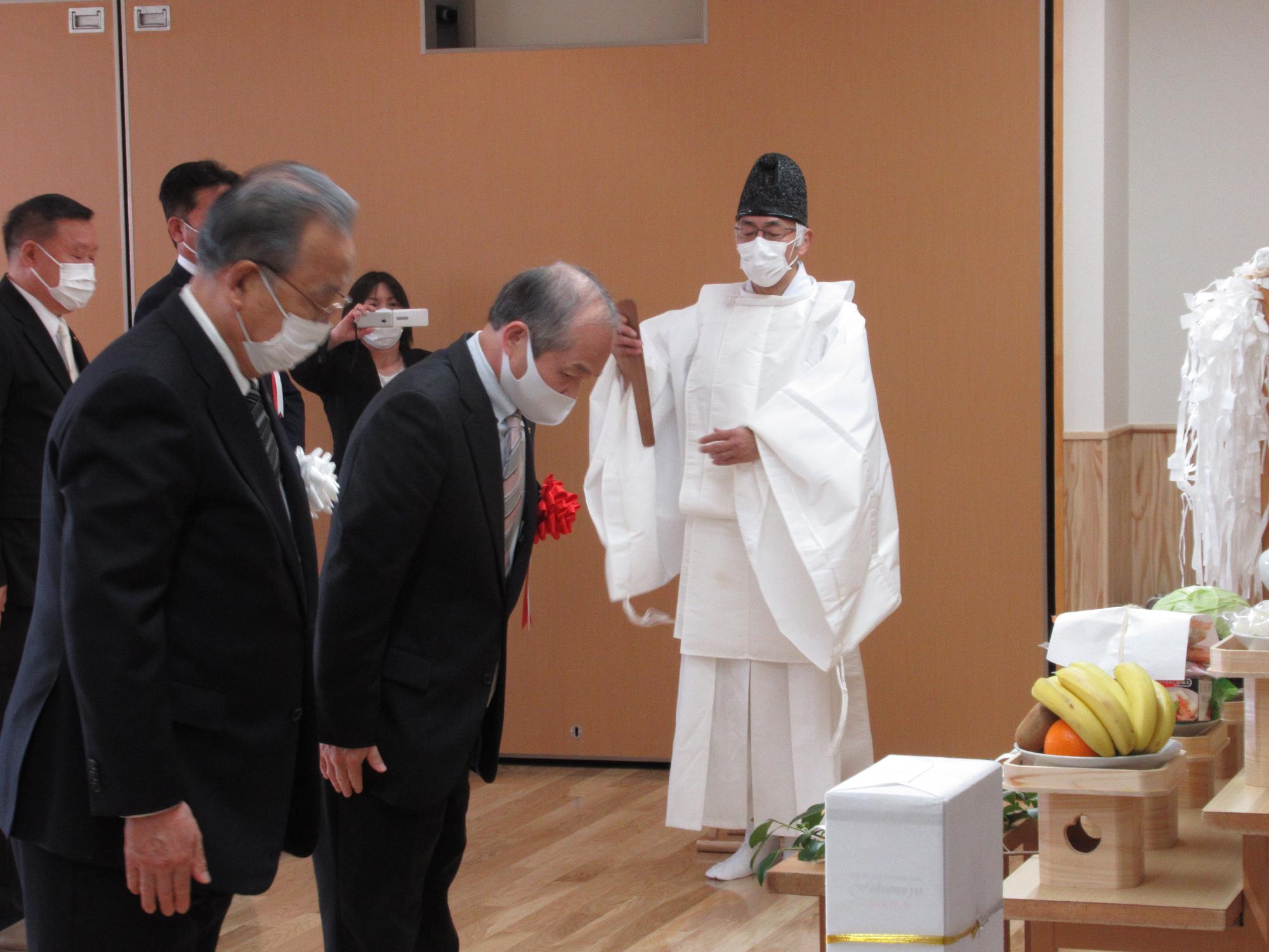 山田さつきこども園開園式