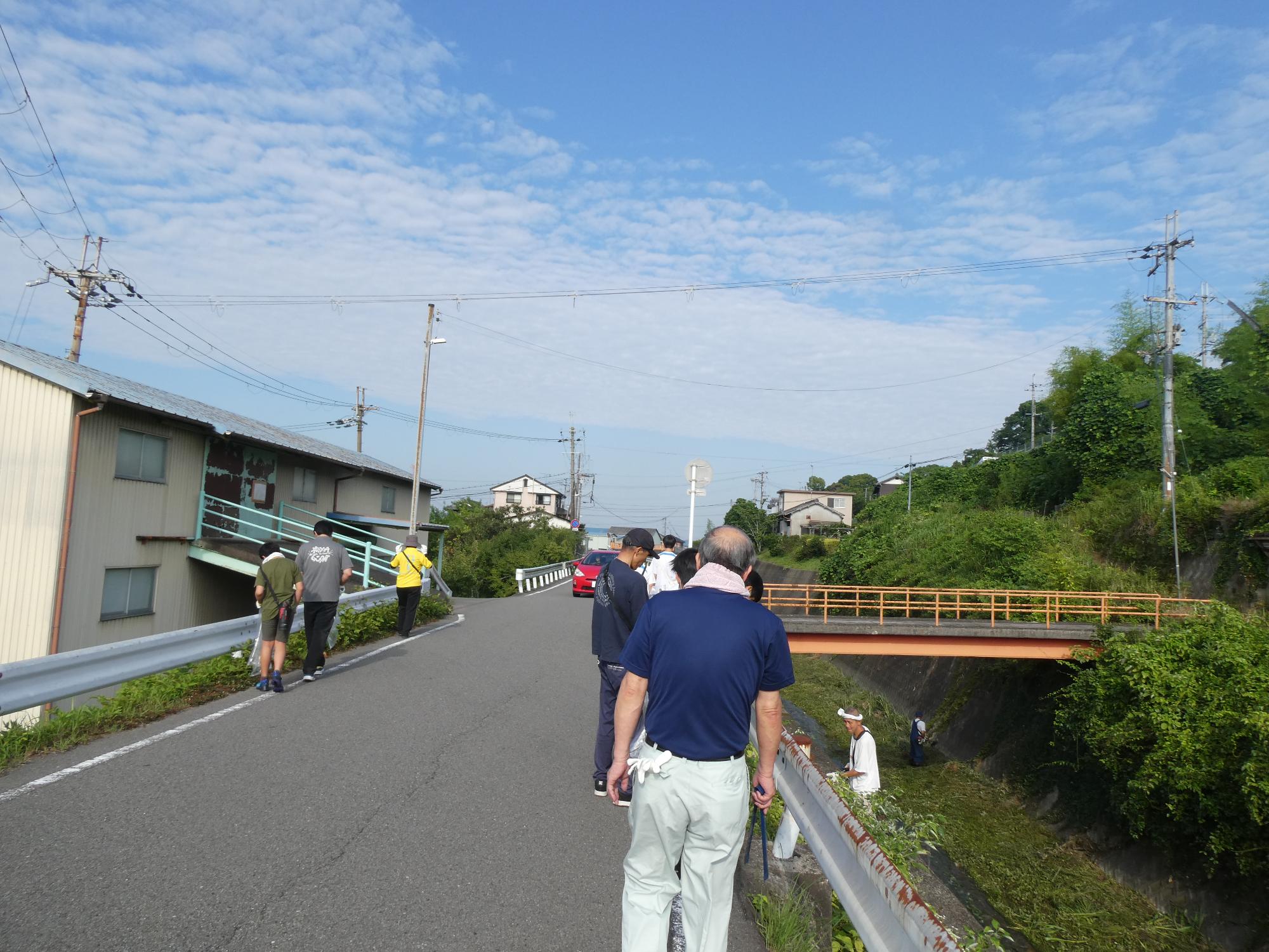 田原川河川愛護会第２回清掃作業