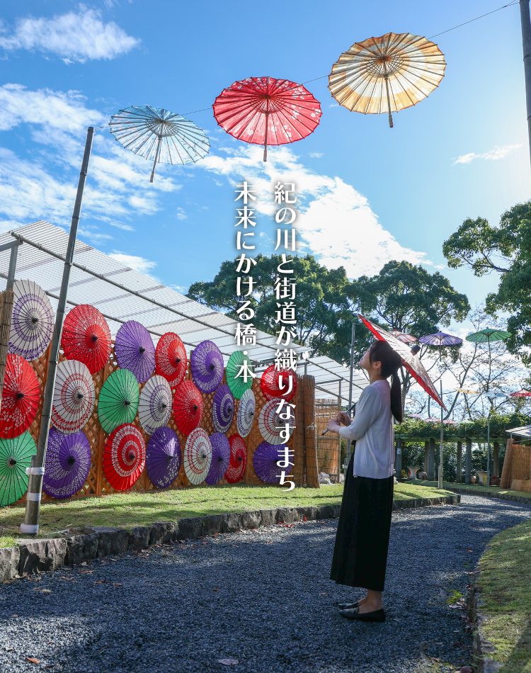 和傘彩る菊花展