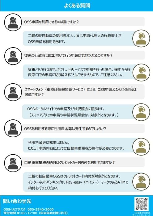 二輪の軽自動車OSS（裏）