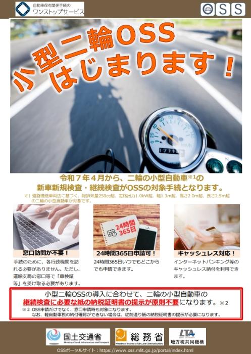 二輪の軽自動車OSS（表）