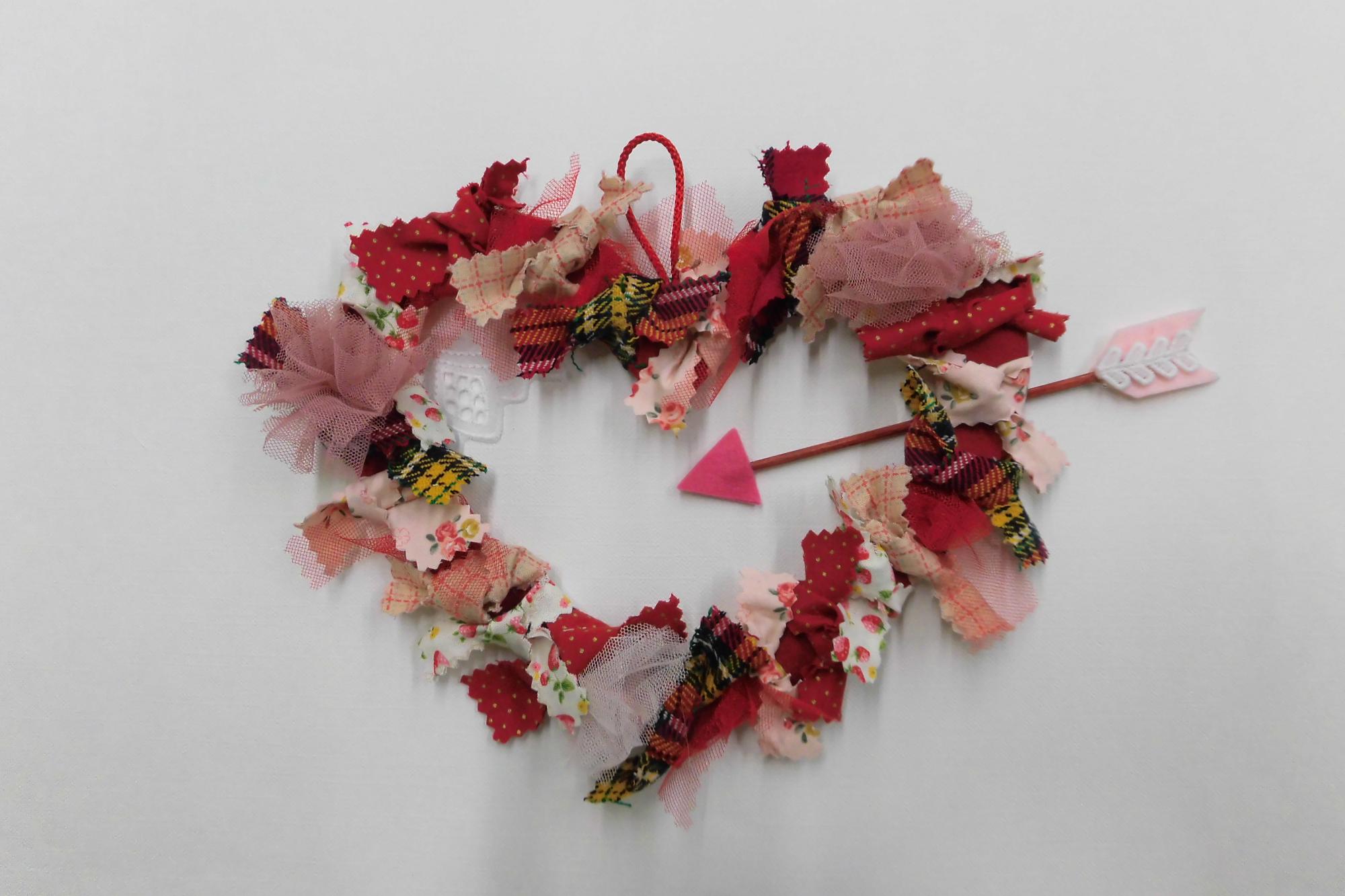 バレンタインかざり