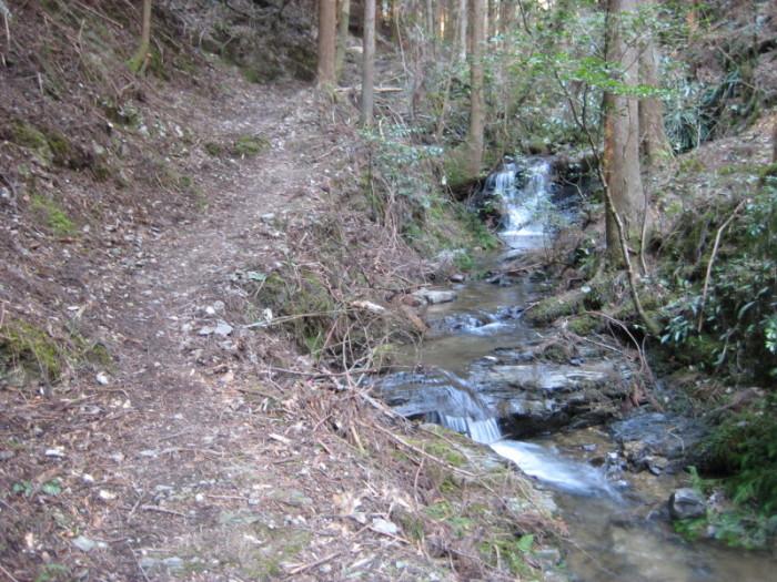 藁谷の黒河道