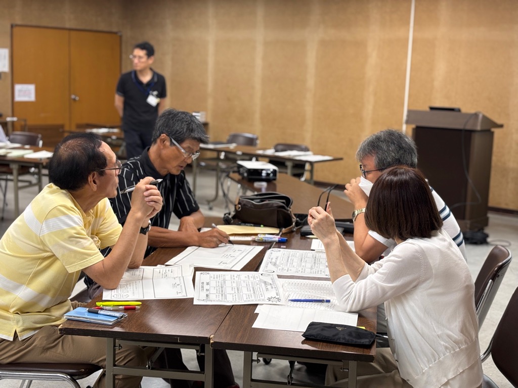 参加者によるワークショップの様子