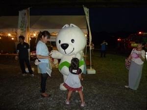 夜遅くまでがんばるきぃちゃん