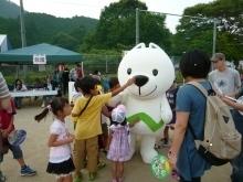 来場者に大人気のきぃちゃん