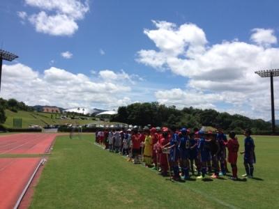 サッカー大会の様子