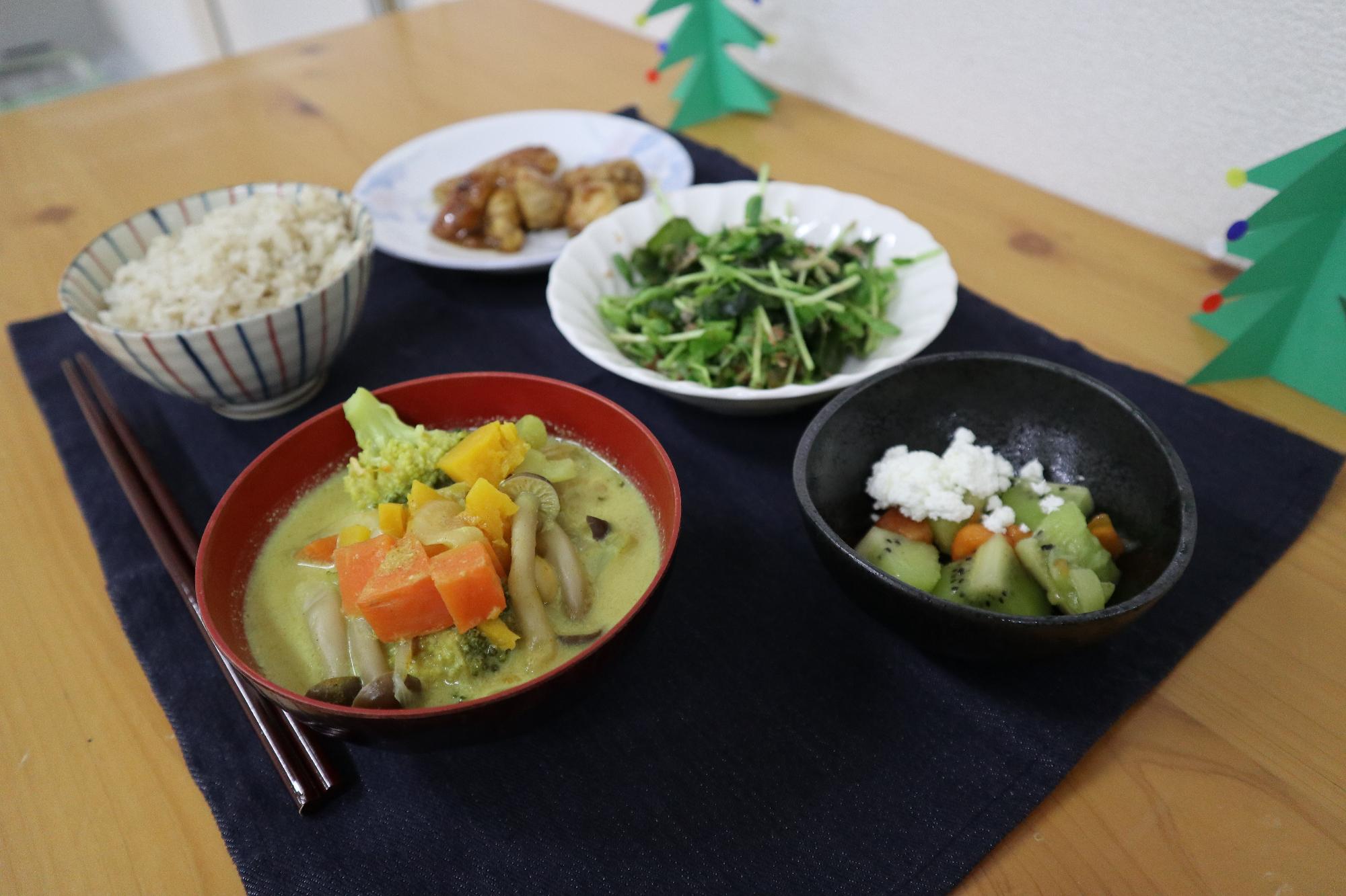 令和6年度の教室で作った料理写真