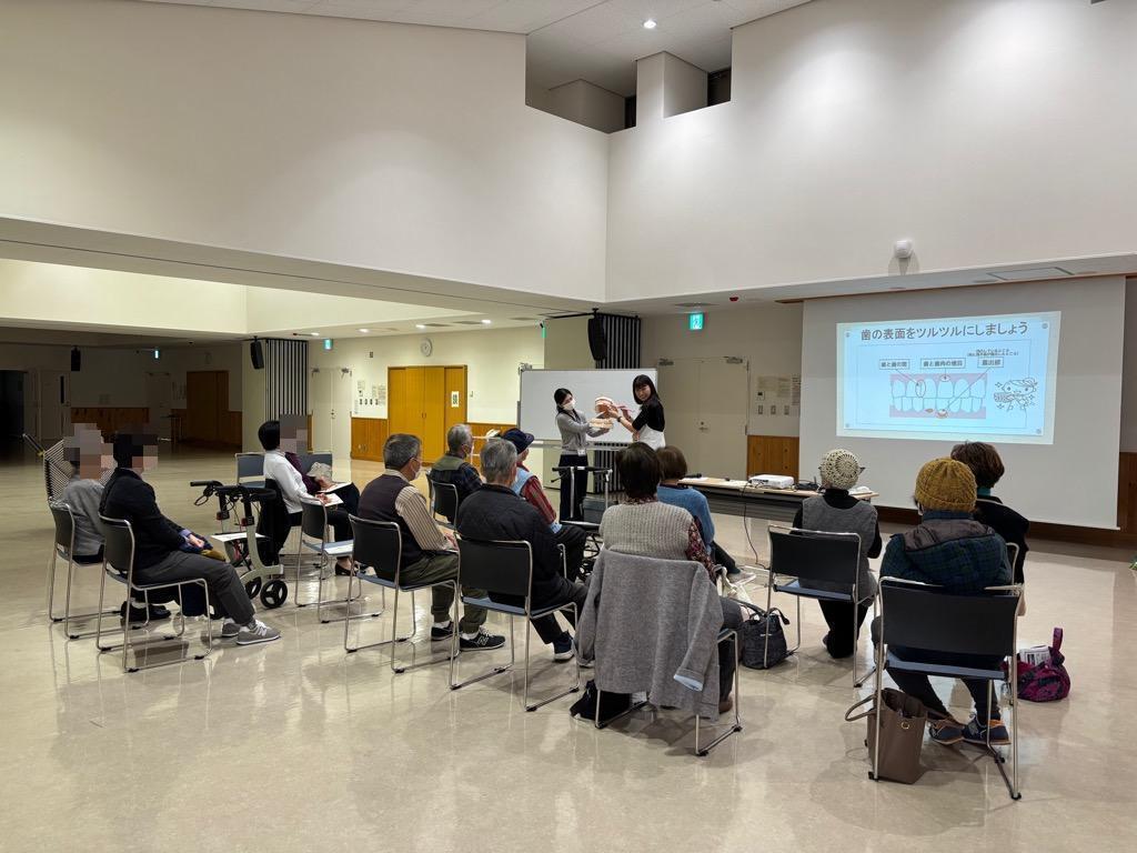 みかんの会　歯科衛生士による講話