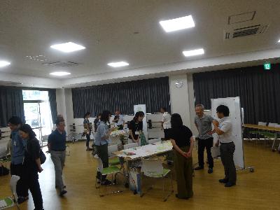 紀見東でのワークショップの風景