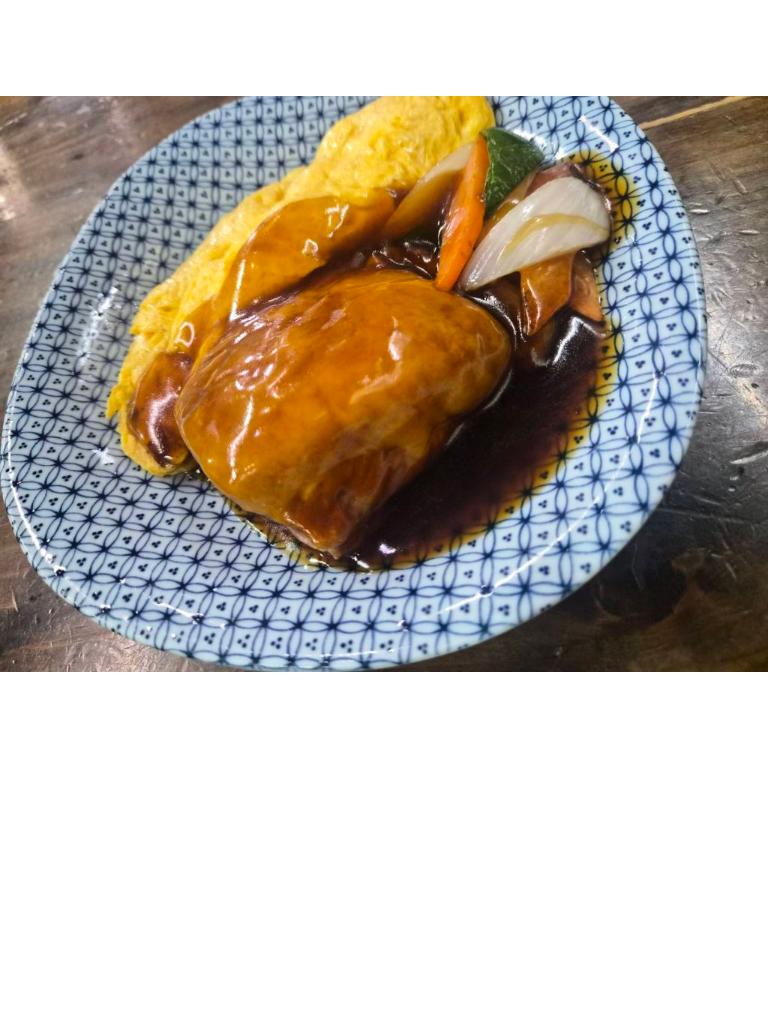肉塊！角煮オムレツ